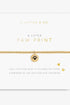 Paw Print Bracelet JEWELRY A LITTLES & CO 