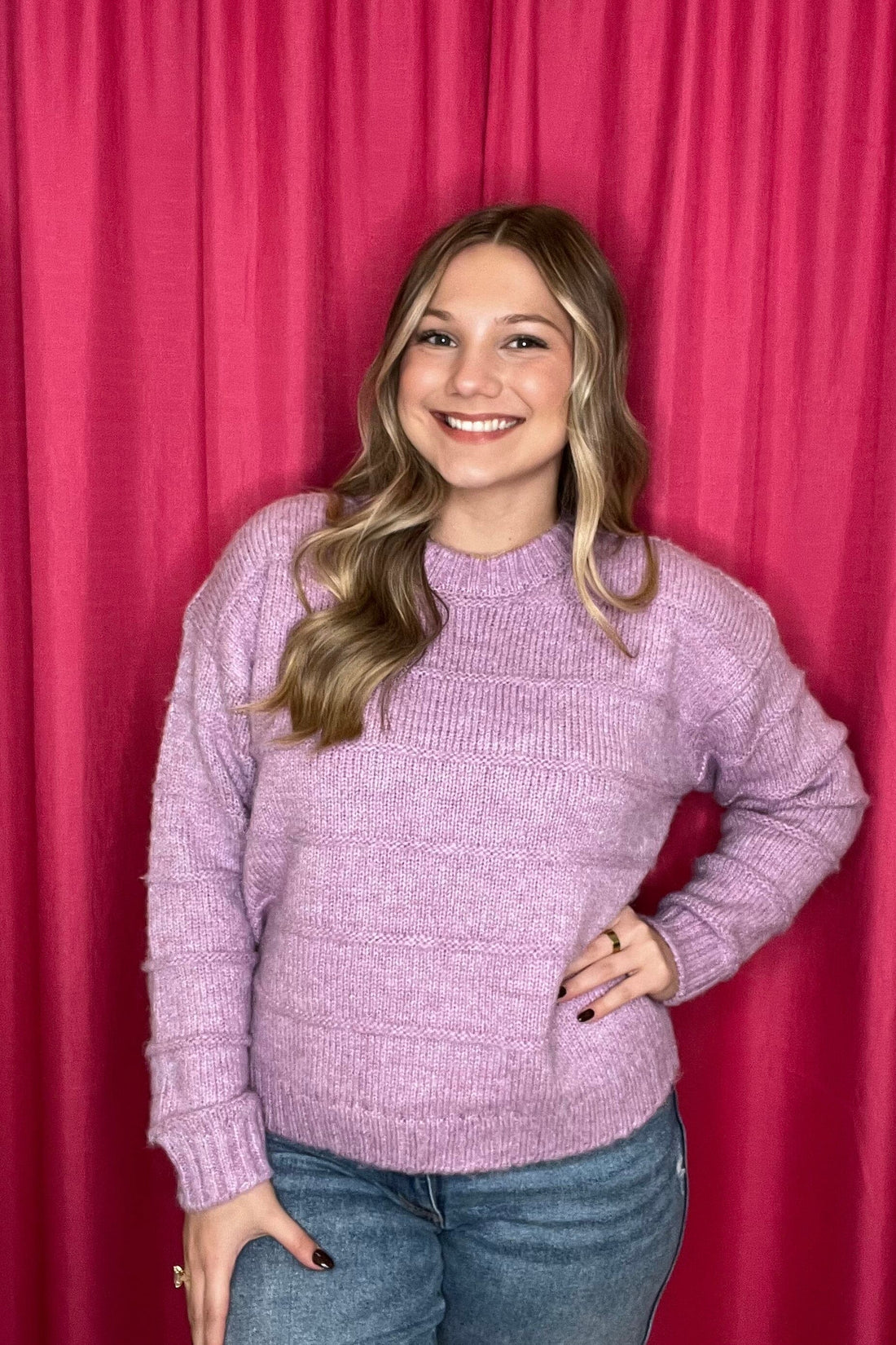 Crew Neck Sweater SWEATER TRIBAL 