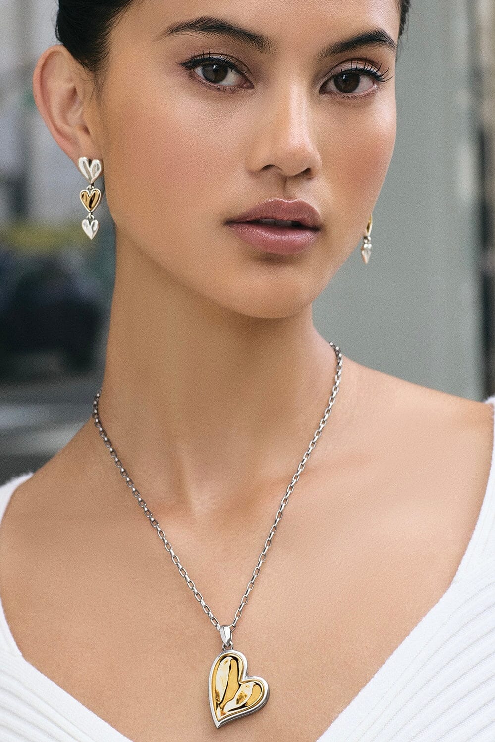 Cascade Earring Heart BJEWELRY Brighton Collectables 