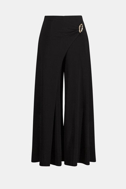 Pull On Pant w/ Gold Oval Buckle BOTTOMS JOSEPH RIBKOFF 