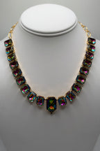 Large Emerald Necklace in "Twlight Serenade" - Yellow Gold BETTERBRANDJEWELRY:ANECK MICHALSMARIANA 