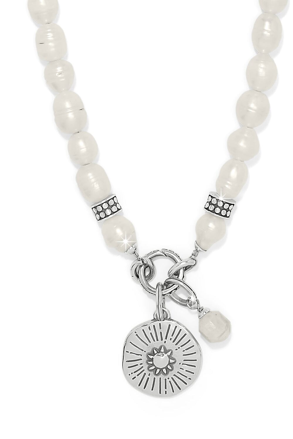 Token Charm Pearl Necklace BJEWELRY Brighton Collectables