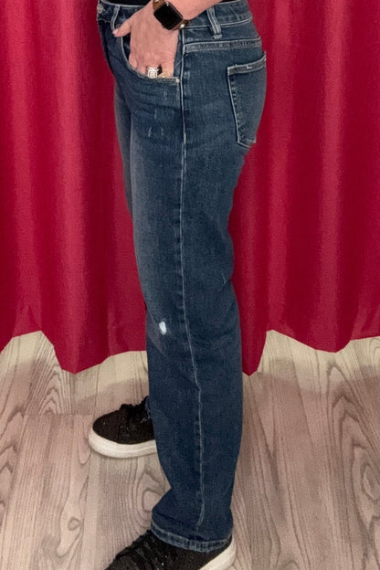 Low Rise Crop Boyfriend Jeans JEANS RISEN 