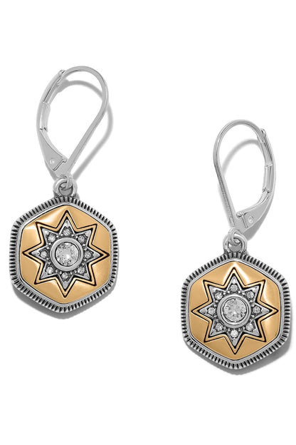 Mosaic Nova Leverback Earrings BJEWELRY Brighton Collectables 