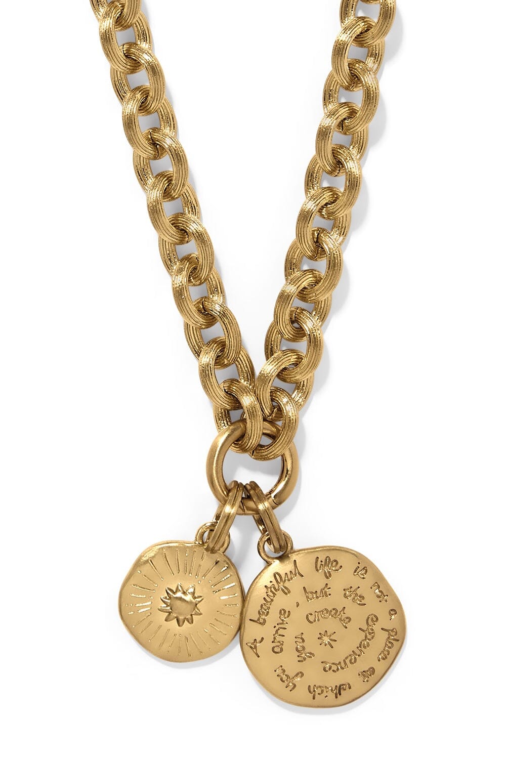 Token Lavish Link Charm Necklace BJEWELRY Brighton Collectables 