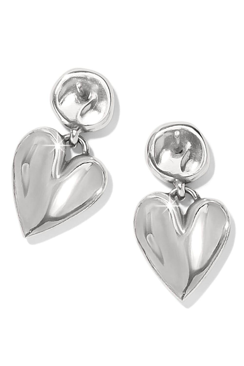 Cascade Heart Post Drop Earrings BJEWELRY Brighton Collectables 