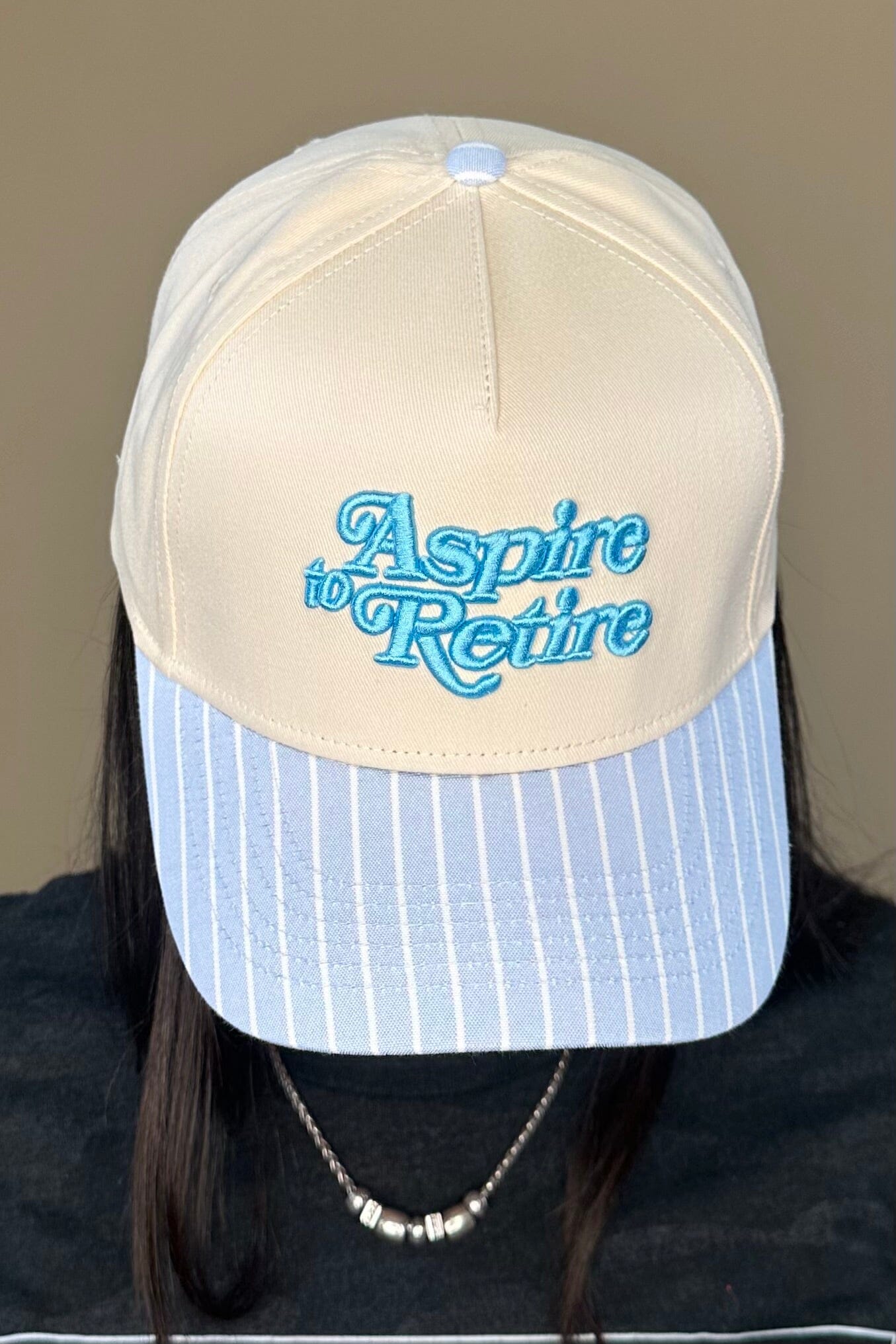 Aspire to Retire Hat SCARF/HAT/WINTERGOODS STITCHYOURSTYLE 
