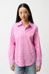Long Sleeve Button Down w/Cutout & Pearl Detail MISSY TOP SPECIAL JOSEPH RIBKOFF 