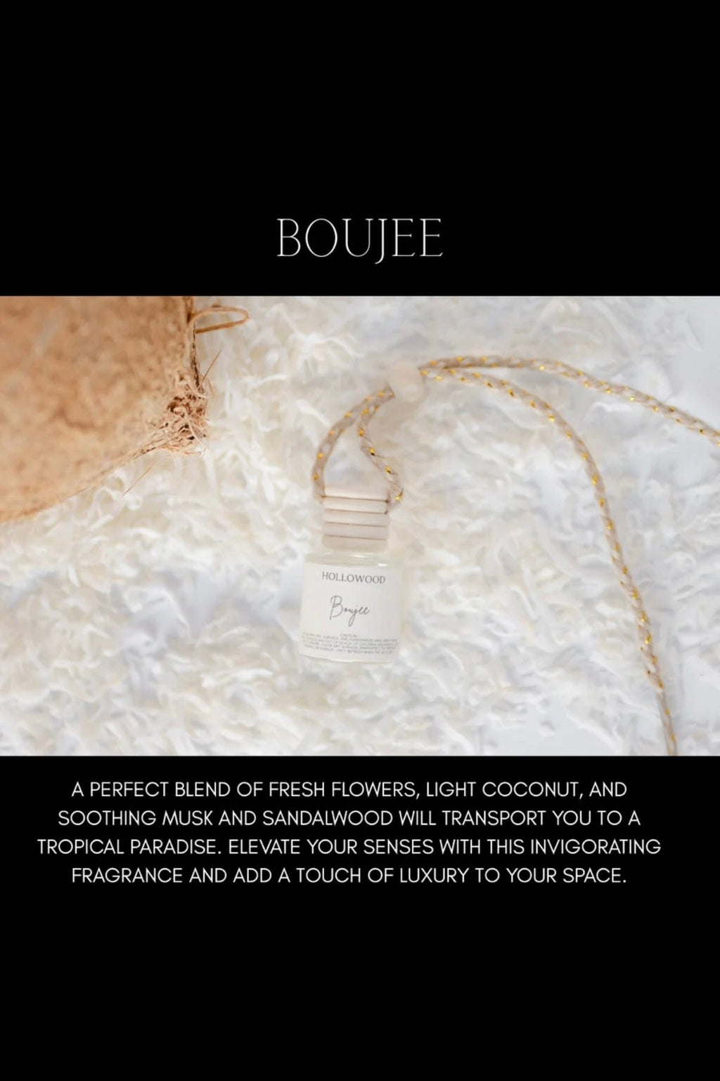 Car Diffuser Boujee GIFT/OTHER HOLLOWOOD CANDLES 