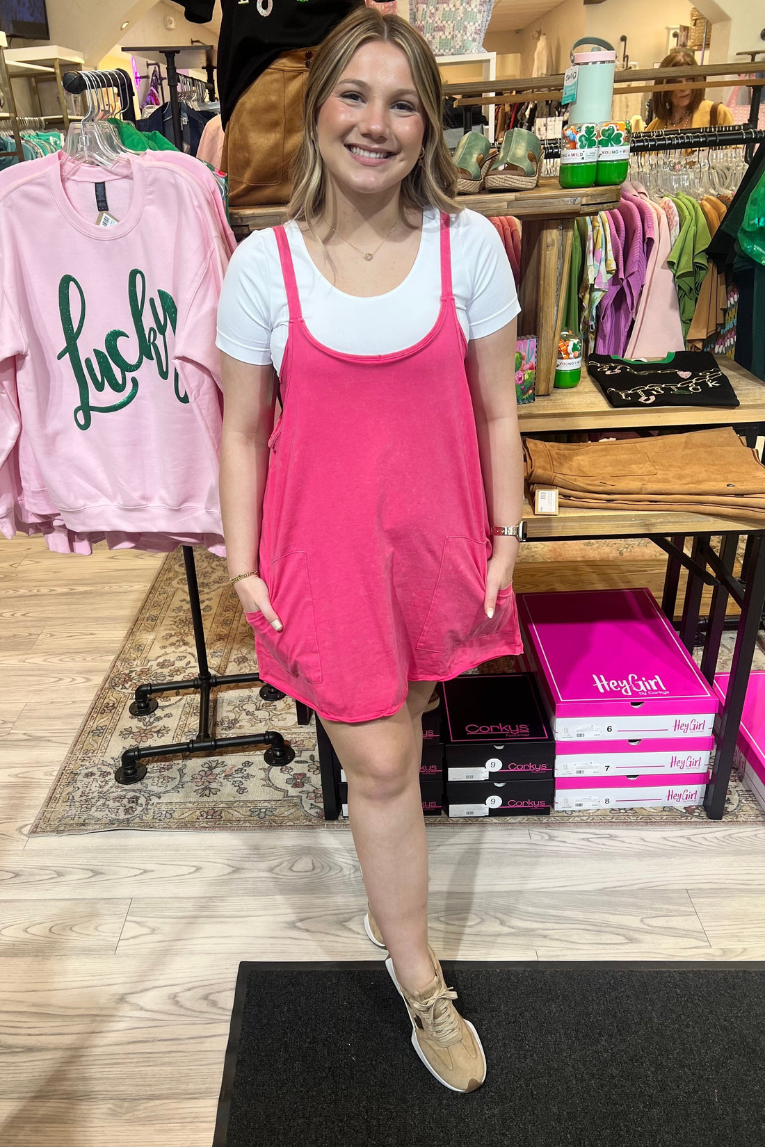 Tank Dress w/Under Shorts DRESS VERYJ 