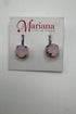 Large Double Stone Leverback Earrings in "Pink Opal" BETTERBRANDJEWELRY Mariana 