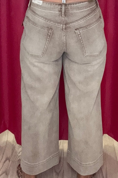 Weekender Crop Wide Leg BOTTOMS LIVERPOOL 