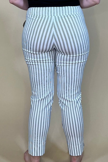 Pull On Striped Ankle Pant BOTTOMS ZAC &amp; RACHEL 