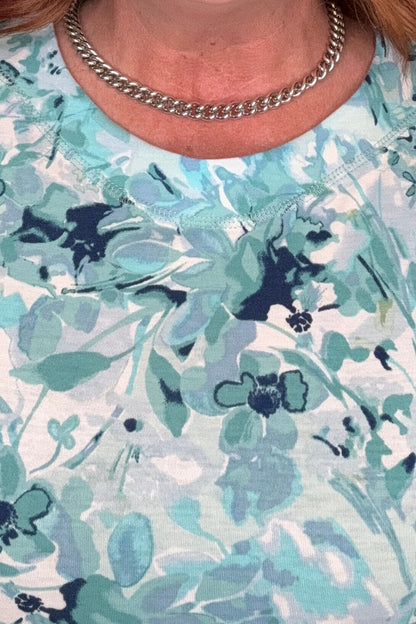 Scoop Neck 3/4 Sleeve w/Side Tie MISSY TOP SPECIAL SOUTHERN LADY 