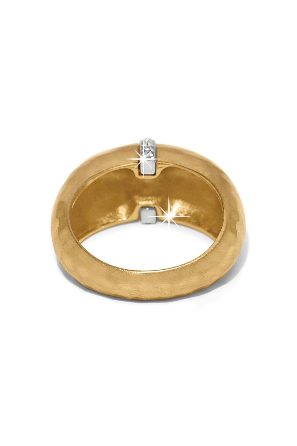 Meridian Geo Domed Gold Ring BRING Brighton Collectables 