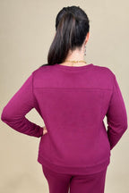 Soft Knit Sweatshirt MISSY BASIC KNIT:~~Unassigned~~ SOUTHERN LADY 