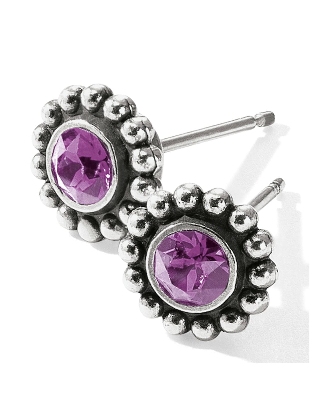 Twinkle February Mini Post Earrings BJEWELRY Brighton Collectables 