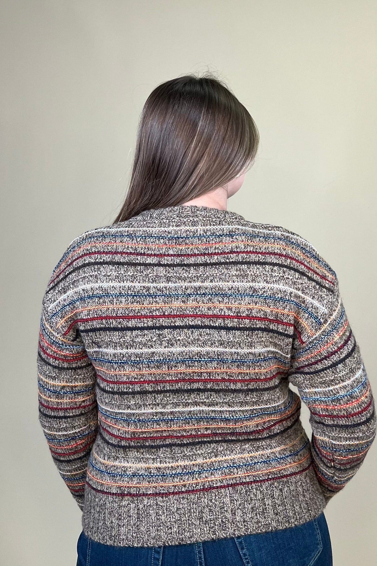 Striped Sweater SWEATER:~~Unassigned~~ POL CLOTHING 