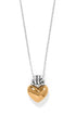 Interlok Love Knot Heart Necklace BJEWELRY Brighton Collectables 