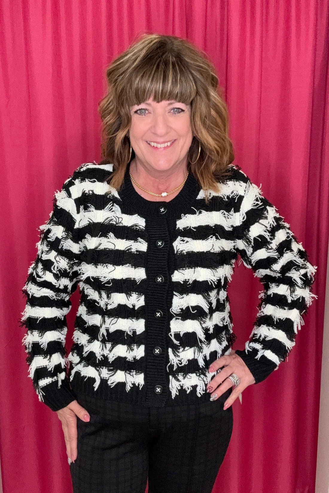 Long Sleeve Cardigan Sweater OUTFIT COMPLETER LIVERPOOL