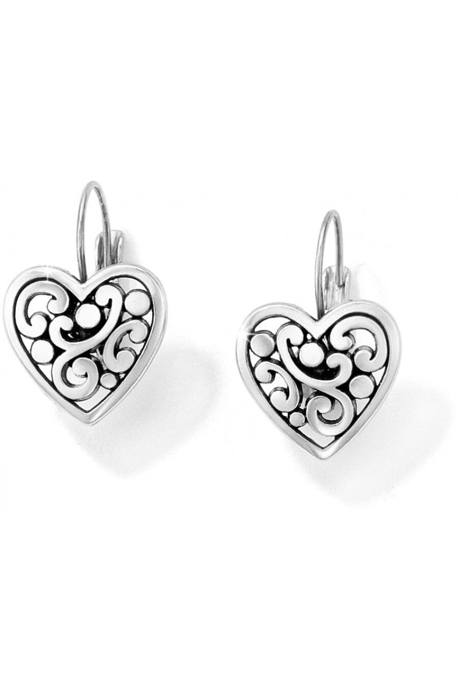 Contempo Heart Leverback Earrings BJEWELRY Brighton Collectables
