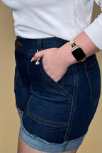 4.5/23" Ab Solution High Rise Repreve Short BOTTOMS DEMOCRACY 