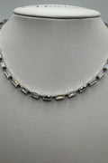 Mariana's On a Clear Day Petite Baguette Necklace, Rhodium BETTERBRANDJEWELRY Mariana 