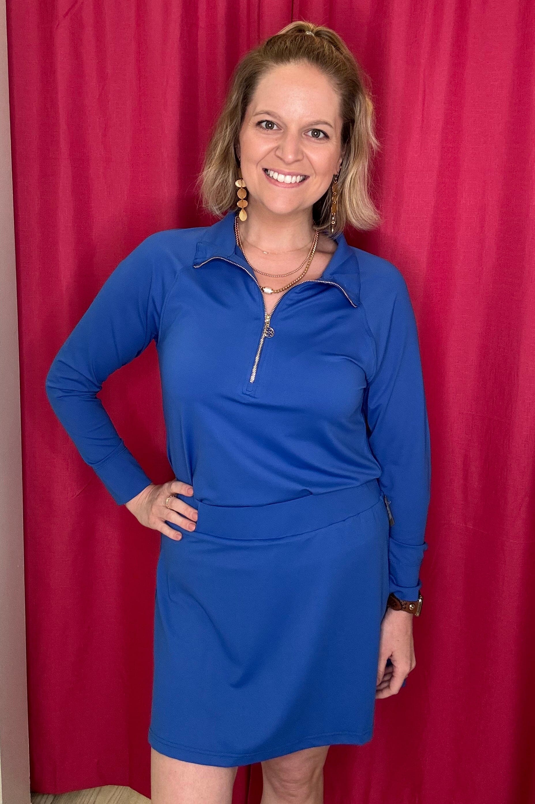 Half Zip Saratoga JRTOP CASUAL TOP MARYSQUARE 
