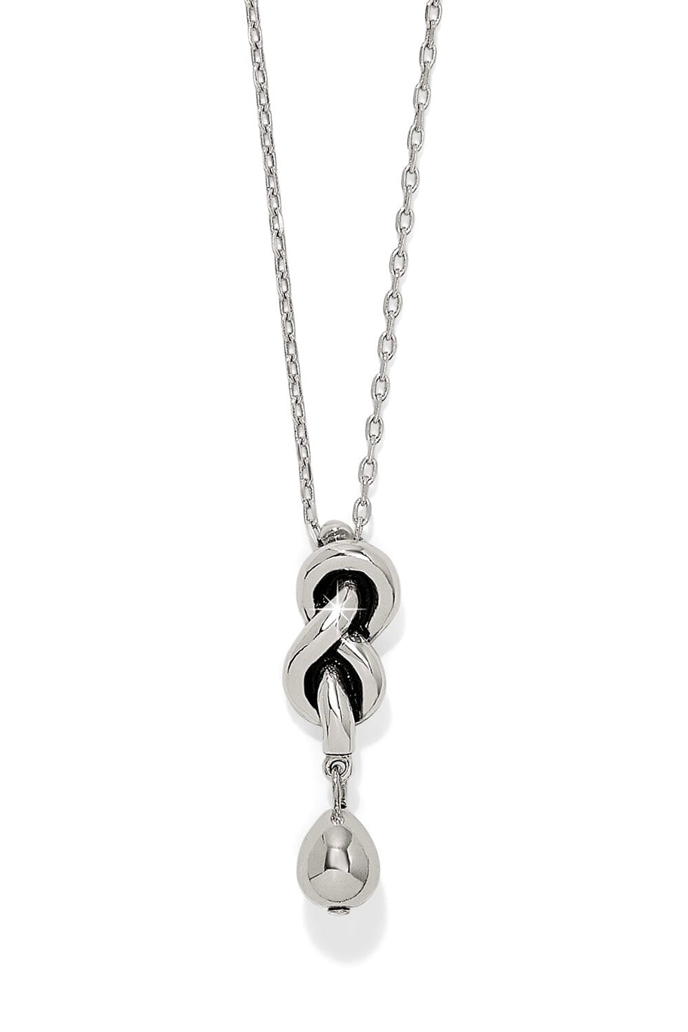 Interlok Single Knot Drop Necklace BJEWELRY Brighton Collectables 