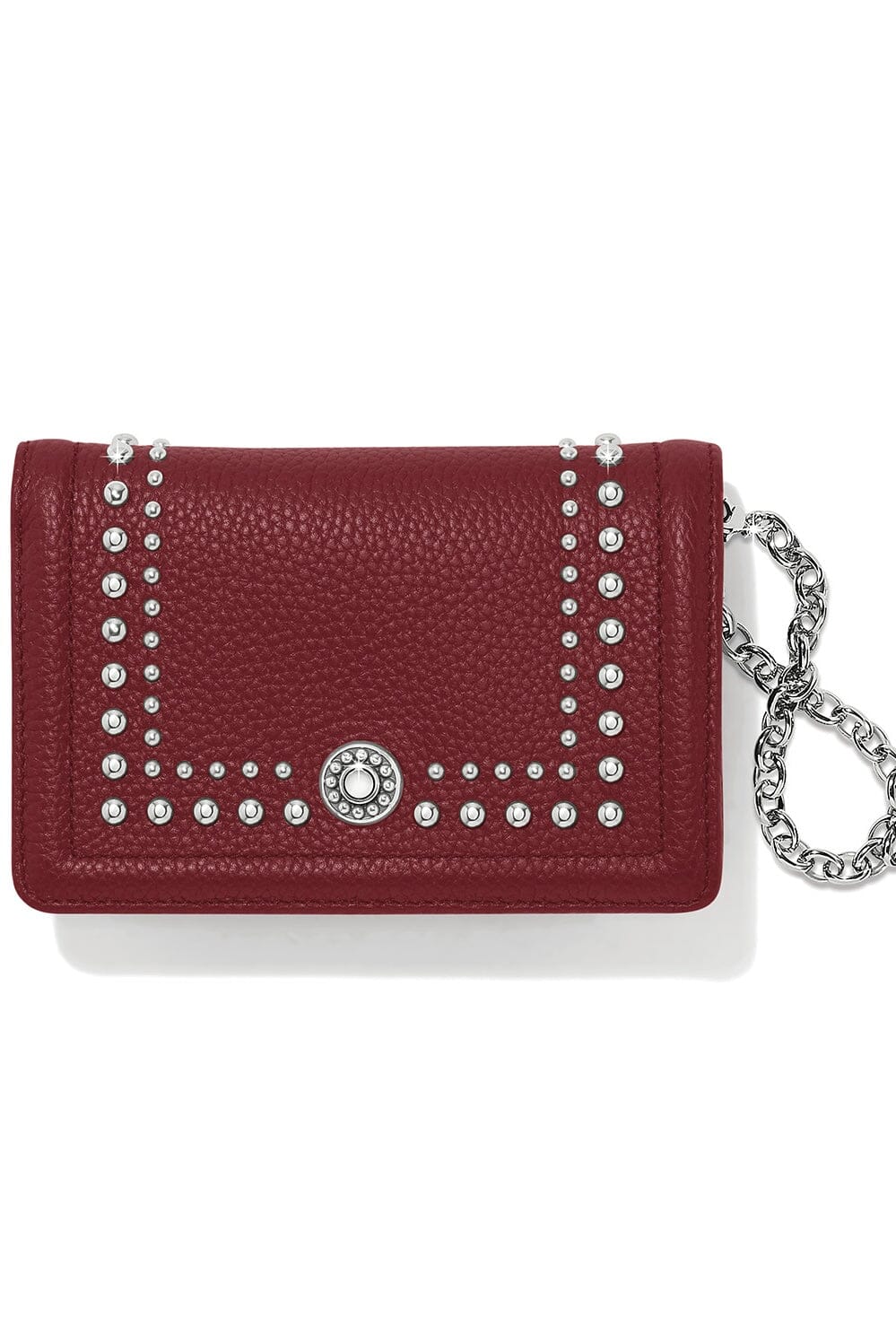 Garnet Pretty Tough Stud Medium Wallet BHANDBAGS Brighton Collectables 