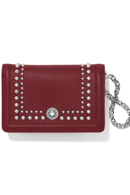 Garnet Pretty Tough Stud Medium Wallet BHANDBAGS Brighton Collectables 