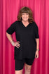 Vega Happiness Set JRTOP CASUAL TOP COCO+CARMEN BLK XS 
