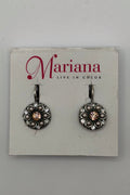 Medium Guardian Angel Earrings in "Pearl Compact" - Silver Plated BETTERBRANDJEWELRY MICHALSMARIANA 