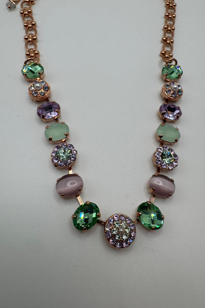 Medium Oval Elemental Necklace in &quot;Mint Chip&quot; BETTERBRANDJEWELRY Mariana 