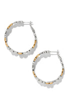 Pebble Edge Large Hoop Earrings BJEWELRY Brighton Collectables 