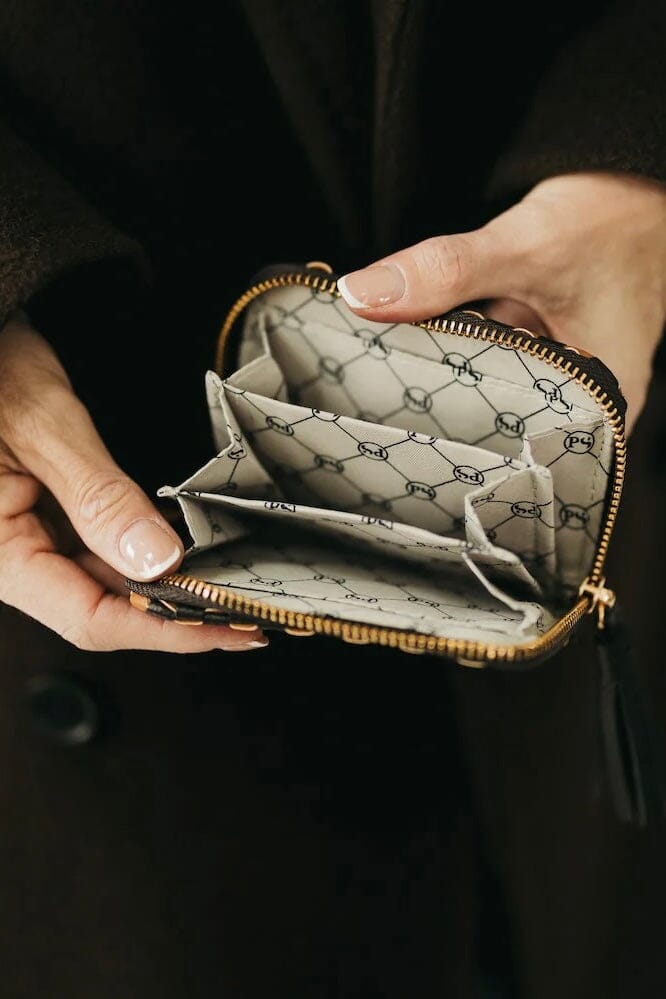 Wynona Woven Wallet-Cream HANDBAGS PRETTY SIMPLE 