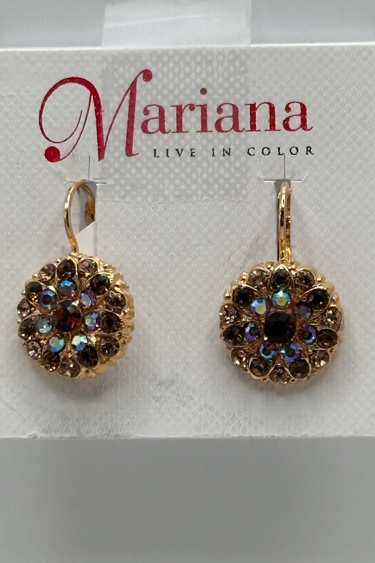 Guardian Angel Leverback Earrings in "Cello Solo" - Yellow Gold BETTERBRANDJEWELRY:~~Unassigned~~ MICHALSMARIANA 
