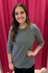 3/4 Sleeve Scoop Neck Soft Top MISSY TOP SPECIAL SOUTHERN LADY 
