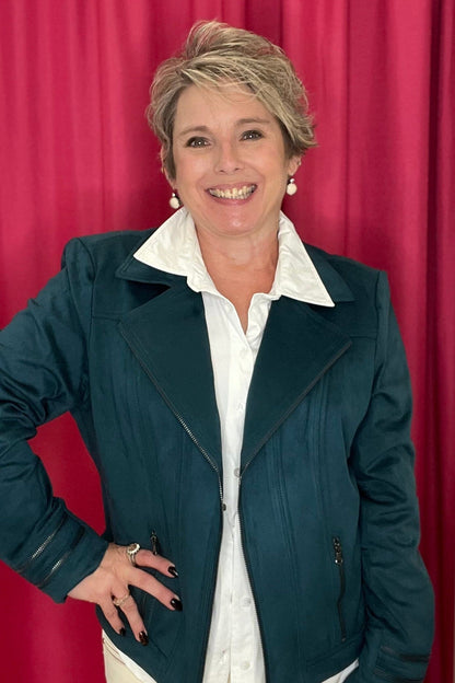 Vintage Faux Suede Jacket OUTFIT COMPLETER CHARLIEB 