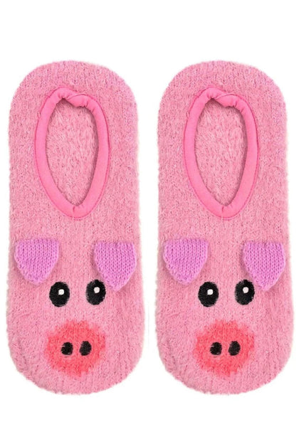 Fuzzy Pig Slipper GIFT/OTHER LIVINGROYAL 