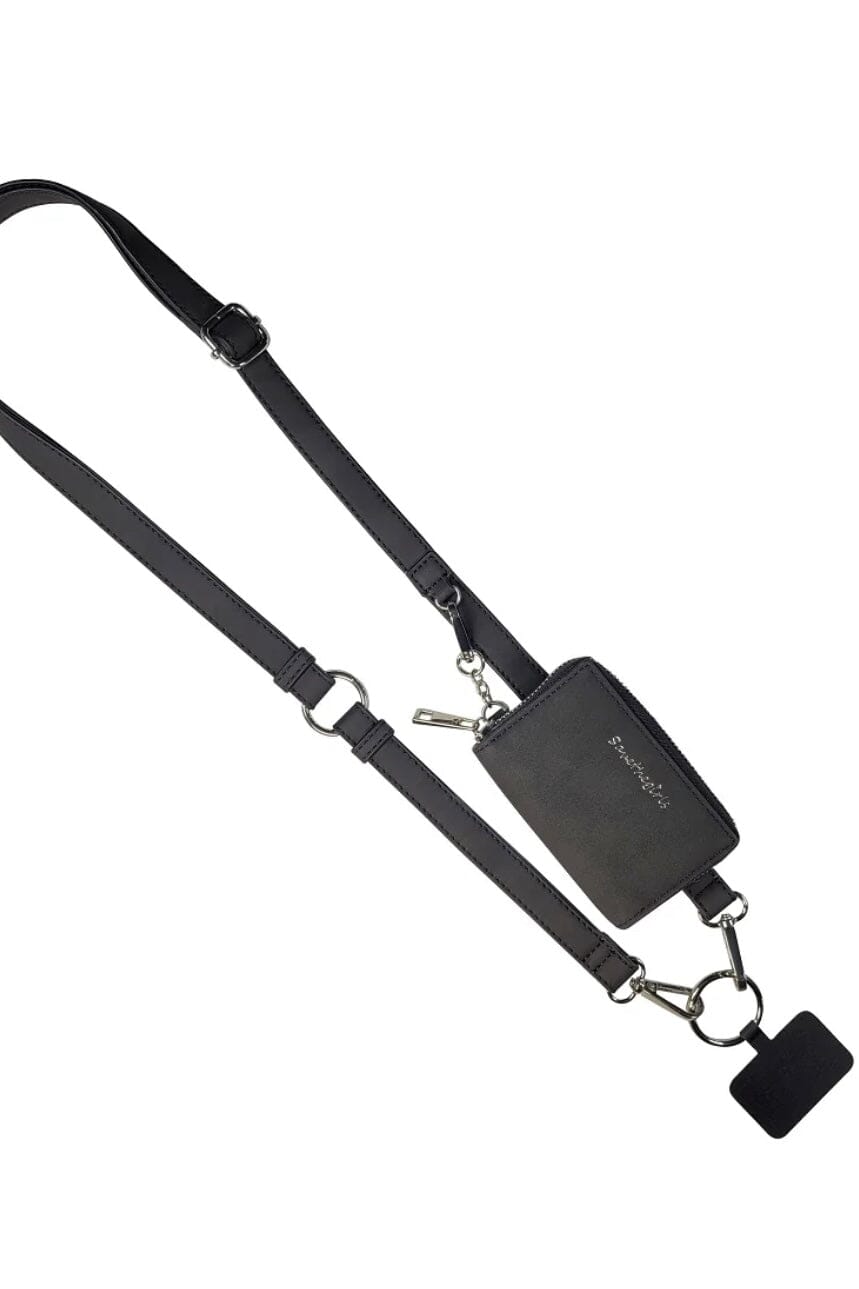 Clip &amp; Go with Pouch Vegan Leather GIFT/OTHER SAVE THE GIRLS BLACK 