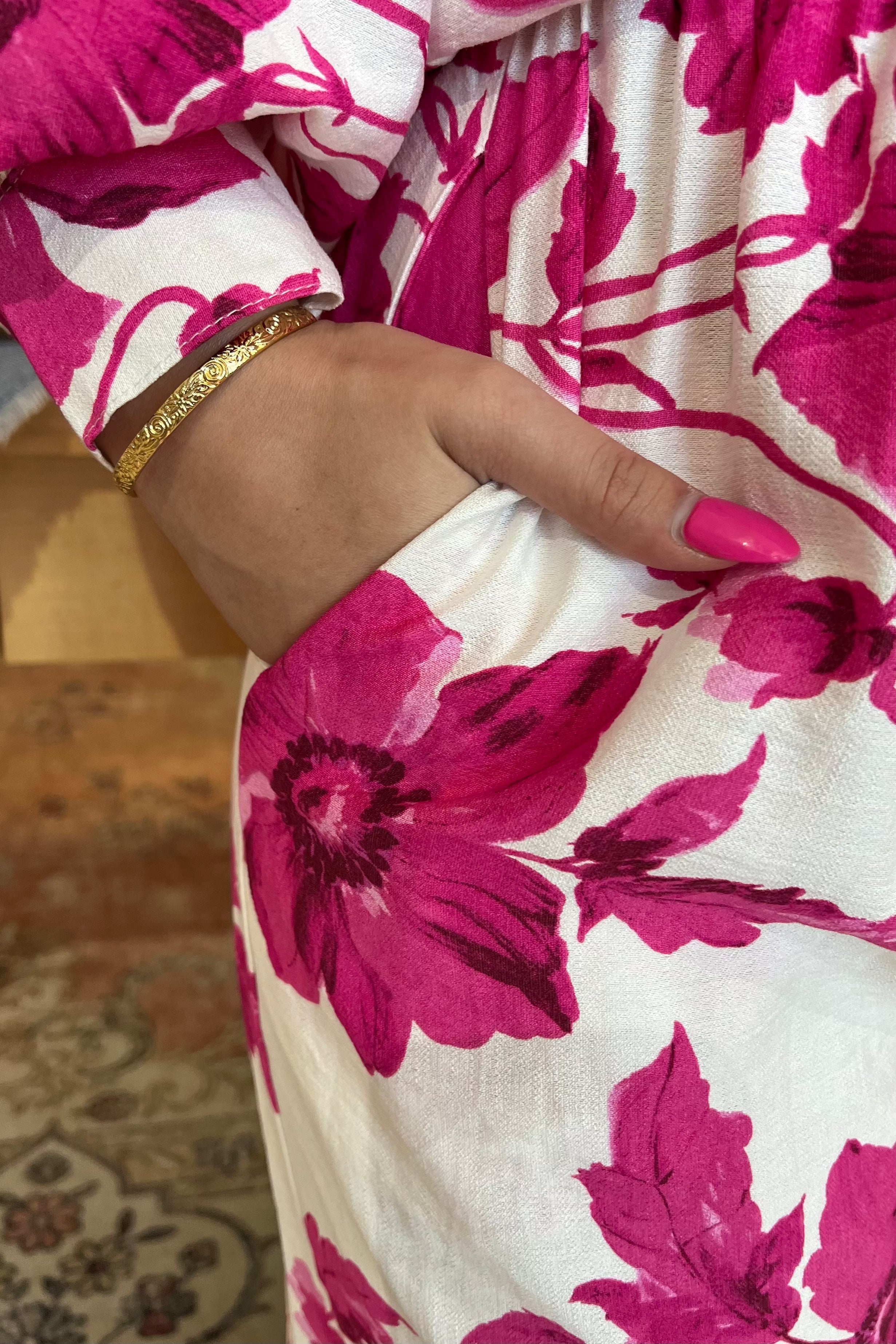 Flowy Printed Pant BOTTOMS GLAM 
