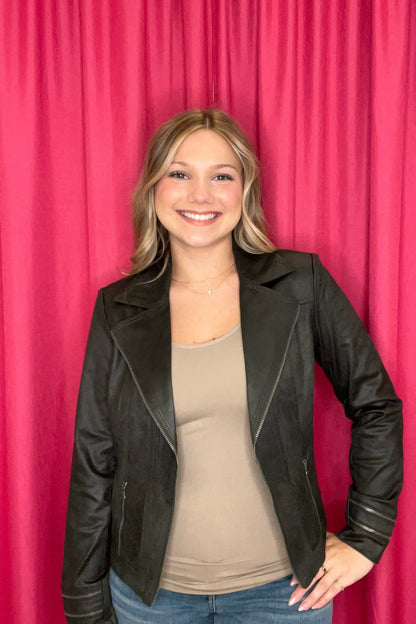 Vintage Faux Suede Jacket OUTFIT COMPLETER CHARLIEB 