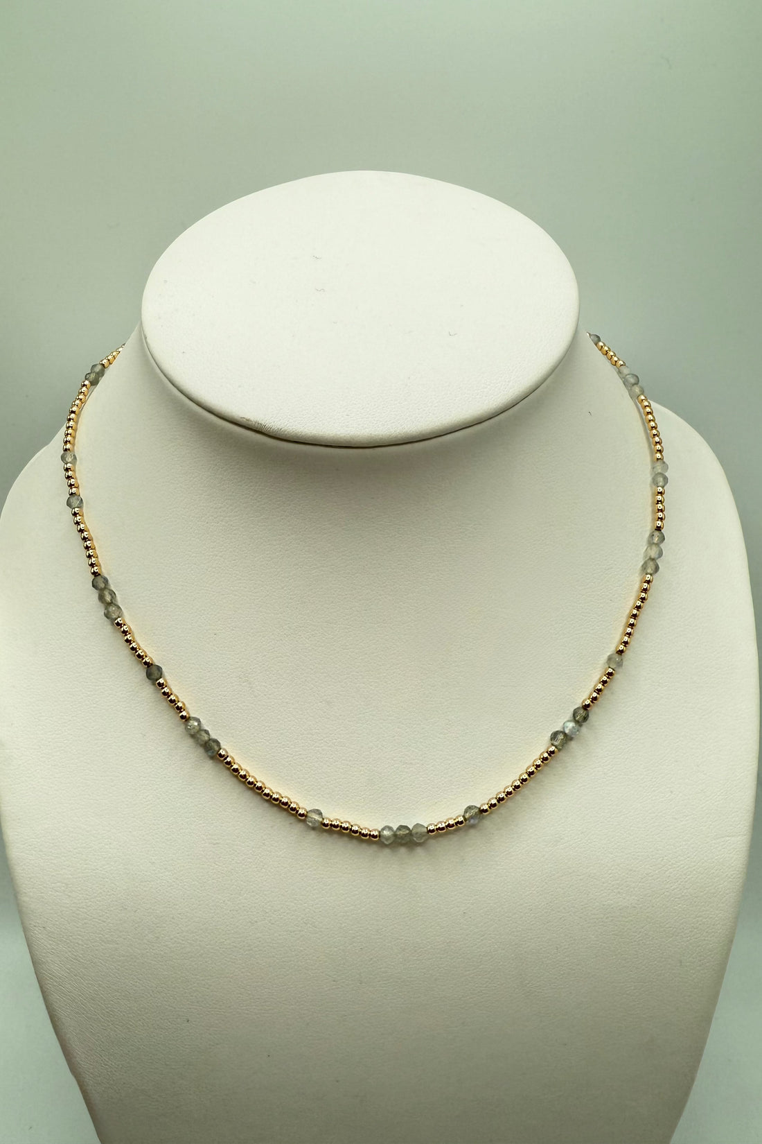 15" Choker Hope Unwritten Gemstone-Labradorite JEWELRY ENEWTON