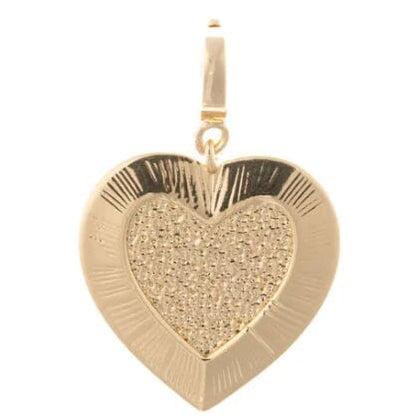 Luxe Charm Bar - Icons/Lifestyle JEWELRY MICHELLE MCDOWELL HEART TEXTUREDHEART 