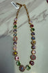 Large Rosette Necklace in “Salt Water Taffy” in Yellow Gold BETTERBRANDJEWELRY Mariana 