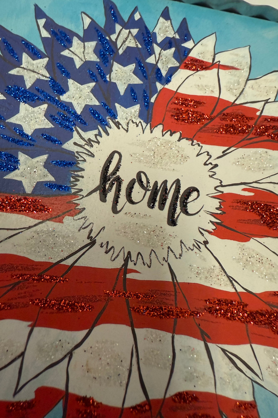 Mini Gallery &quot;Home&quot; Flag Flower Plock GIFT/OTHER ROUNDTOP 