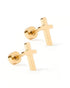 Screwback Stud Catherine Cross JEWELRY LINNY CO 