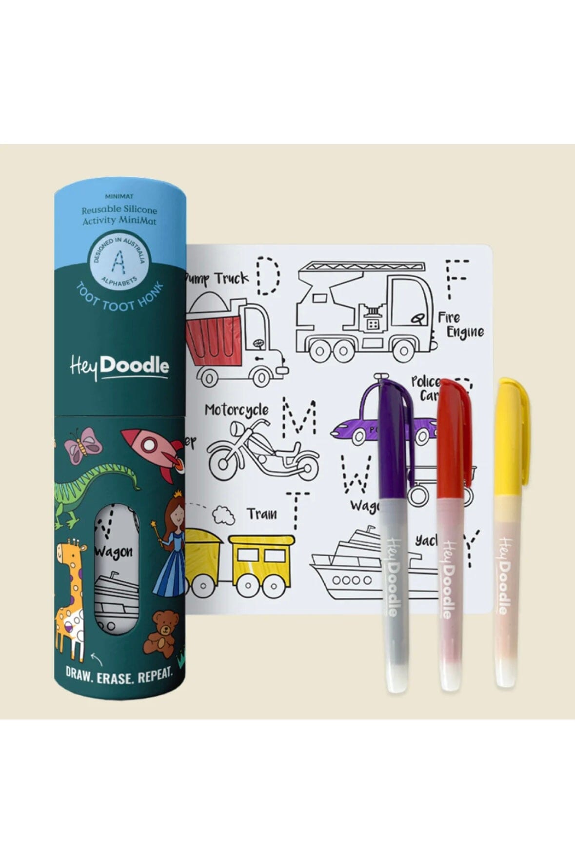 Toot Honk Mini Activity Mat GIFT/OTHER HEY DOODLE 