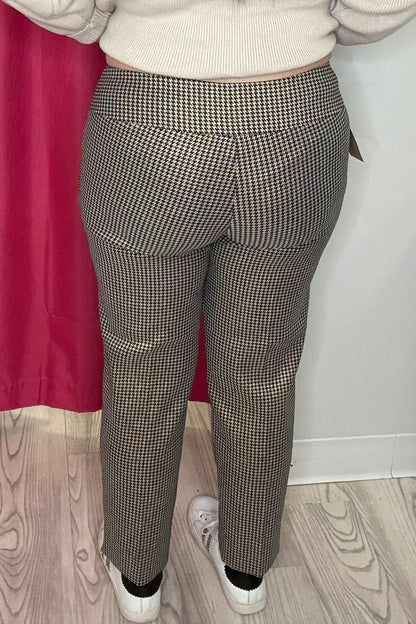 Houndstooth Pull On Pant BOTTOMS ZAC &amp; RACHEL 